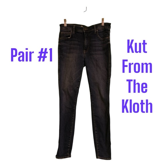 Kut from the Kloth Denim - 2 Pair of Kut From The Kloth Jeans